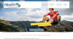 Desktop Screenshot of planneralm.at